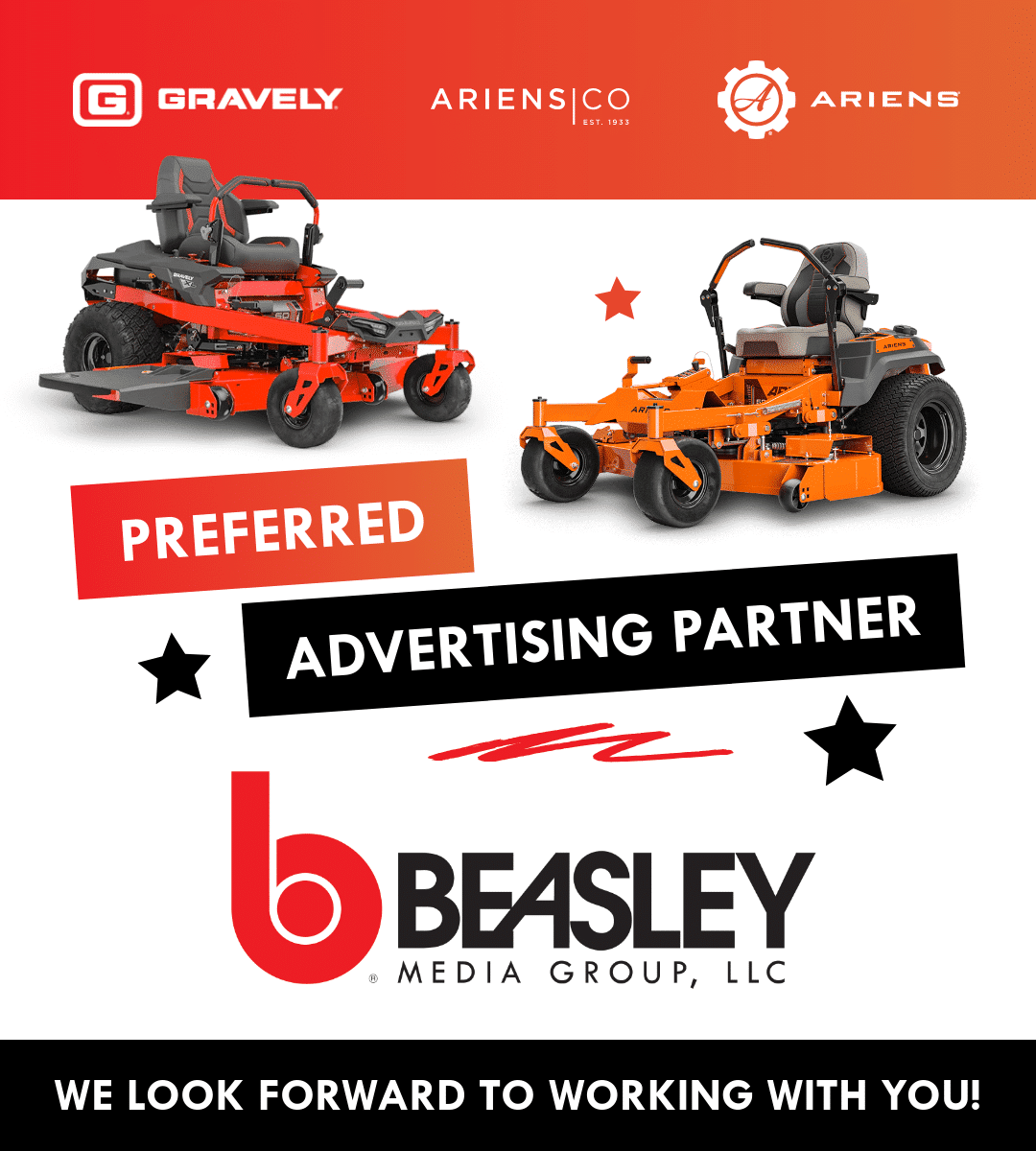 Ariens Beasley Preferred Partner Mobile Hero